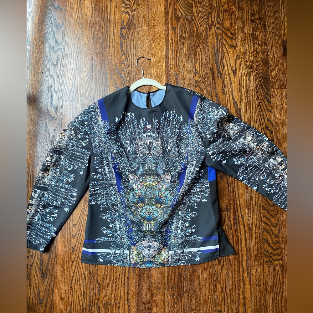 Clover Canyon Russian Enamel Print Top - Size Large